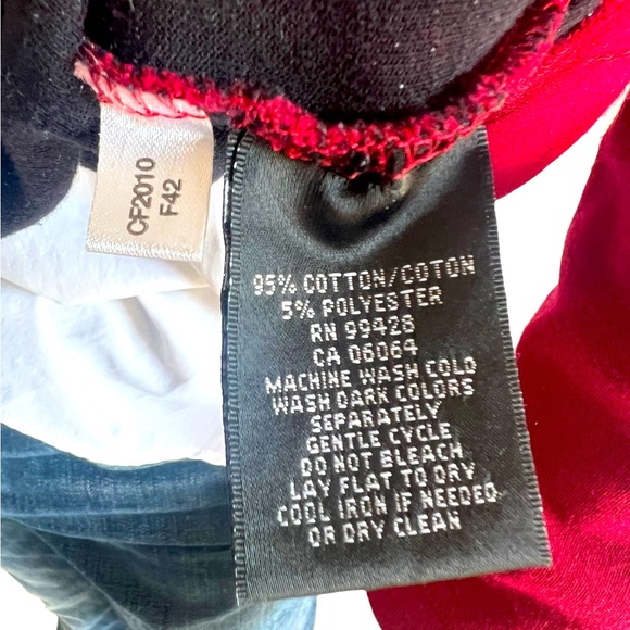 Bugatchi mens cotton quarter zip in size medium soft bodyvand quilted accent - Picture 6 of 6